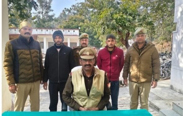 दुद्धी पुलिस को बड़ी सफलता, गोवंश तस्करी करते दो आरोपी गिरफ्तार।