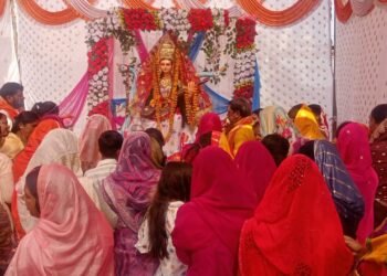 बसन्त पंचमी पर्व पर विद्या की देवी मां सरस्वती के पूजन की।