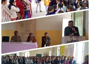 सोनभद्र के सभी तहसीलों में राष्ट्रीय बालिका दिवस की रही धूम ।