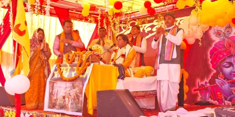 जब धर्म की हानि हो अथवा ग्लानि भगवान जरूर आते हैं:मनीष शरण जी महाराज।।