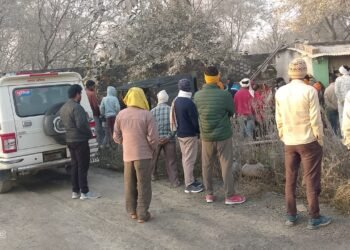 अज्ञात बदमाशो ने क्रेशर व्यवसायी की हत्या।