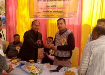 ब्लॉक संसाधन केंद्र चोपन के प्रांगण में हमारा आंगन हमारे बच्चे उत्सव का हुआ आयोजन  ।