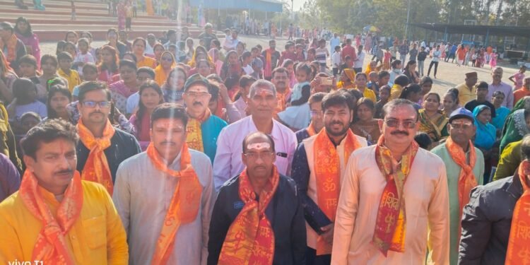 महाशिवरात्रि पर रिहन्देश्वर मंदिर से निकली भव्य शिव बारात