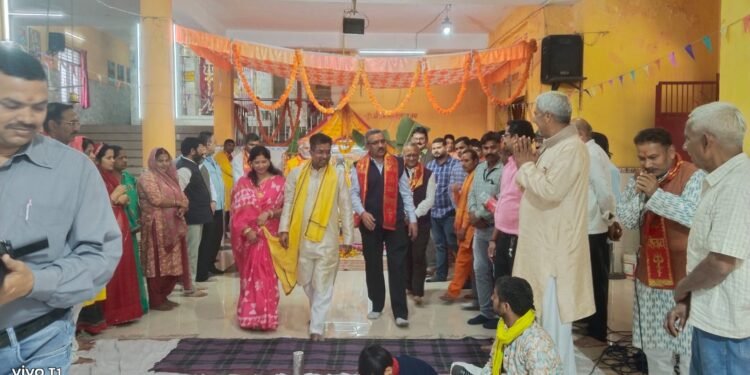 रिहंदेश्वर धाम में अखंड मानस पाठ का हुआ भव्य समापन।।