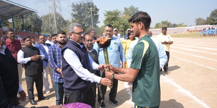 एनटीपीसी रिहंद में दो दिवसीय ग्रामीण खेल सम्मेलन 2025-26 का शुभारंभ ।।