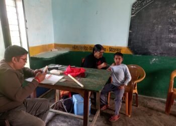 एमआर टीकाकरण कैंप: करमा ब्लॉक में बच्चों को मिली खसरा-रूबेला से सुरक्षा।