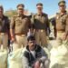पुलिस का अवैध मादक पदार्थों के खिलाफ लगातार अभियान ज़ारी।