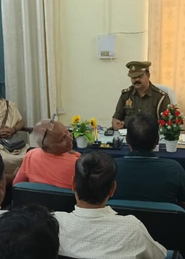 आगामी ईद और राम कथा को लेकर शांति समिति की बैठक संपन्न ।।