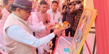 अग्रहरि समाज का होली मिलन समारोह संपन्न।