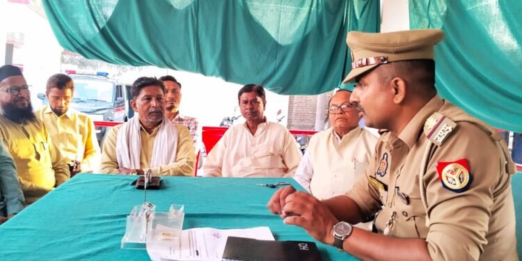 रामनवमी और ईद पर्व को लेकर शांति समिति की बैठक सम्पन्न।।