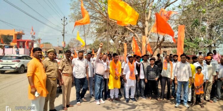 हिन्दू नववर्ष पर बजरंग दल-विहिप की भव्य बाइक शोभायात्रा, जयघोष से माहौल हुआ भक्तिमय ।।