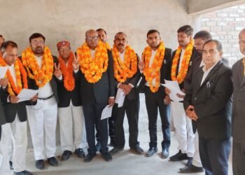 निर्विरोध चुने गए अरुण कुमार सिंह अध्यक्ष, राजेंद्र कुमार यादव महामंत्री।