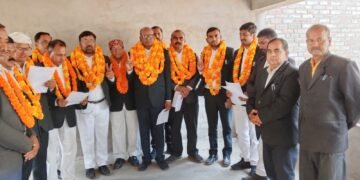 निर्विरोध चुने गए अरुण कुमार सिंह अध्यक्ष, राजेंद्र कुमार यादव महामंत्री।