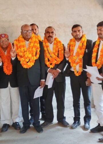 निर्विरोध चुने गए अरुण कुमार सिंह अध्यक्ष, राजेंद्र कुमार यादव महामंत्री।