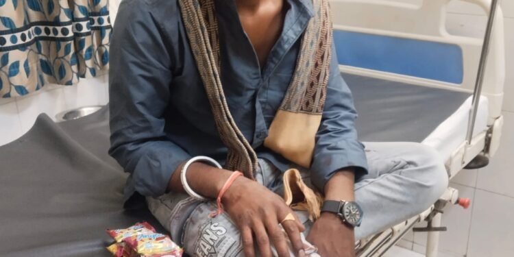 नकटू पुलिया पर बाइक-साइकिल की टक्कर, दो घायल ।।