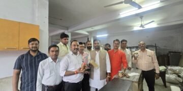 तेजस्वी किसान मार्ट के 10वें स्टोर एवं केंद्रीय वेयरहाउस का भव्य शुभारंभ, सत्यनारायण कथा के साथ हुआ आयोजन।