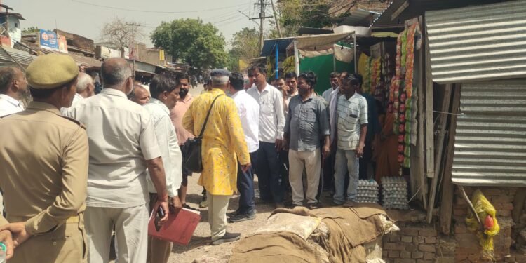 बीजपुर में बेशकीमती जमीन के विवाद को सुलझाने पहुंचे एडीएम, किया स्थलीय निरीक्षण ।।