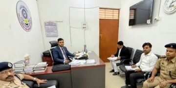 जेल एवं नगर निकाय के अधिकारियों संग राष्ट्रीय लोक अदालत पर हुई मंत्रणा ।