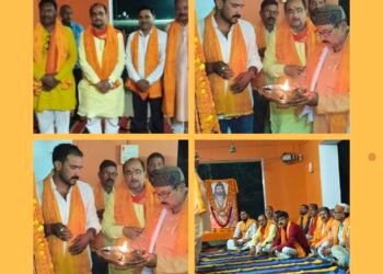 सिंदुरिया में मनाई गई परशुराम जयंती।