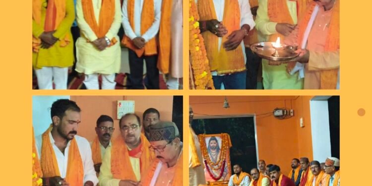 सिंदुरिया में मनाई गई परशुराम जयंती।