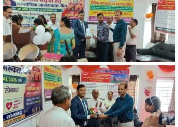 -मज़दूर दिवस पर गुरमुरा में ज़िला विधिक सेवा प्राधिकरण सोनभद्र सचिव राहुल, उपश्रमायुक्त व अन्य अधिकारियों ने श्रमिकों को किया जागरुक।