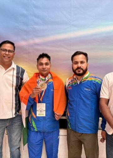 हिण्डालको रेणुकूट के कर्मचारी रवि सिंह ने वर्ल्ड चैंपियनशिप में जीता रजत पदक देश का बढ़ाया मान ।